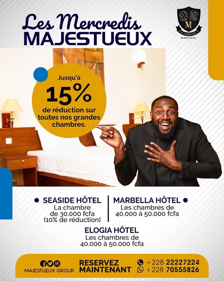 Hôtel Marbella Lomé Extérieur photo